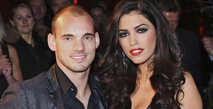Wesley Sneijder-Yolanthe Cabau çiftinin bir çocukları daha oldu