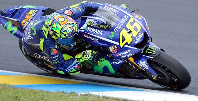 Rossi kaza geçirdi