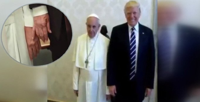 Trump alay konusu oldu: İşte o görüntüler