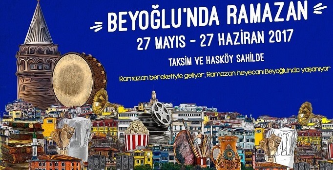 Beyoğlu'nda Ramazan coşkusu bu yıl da sürecek