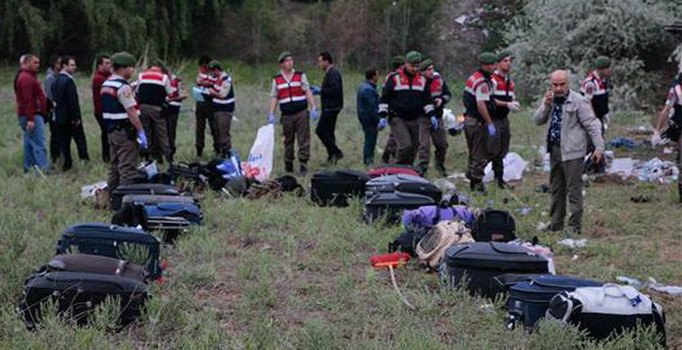 Ankara'da meydana gelen korkunç kazadan ilk görüntüler
