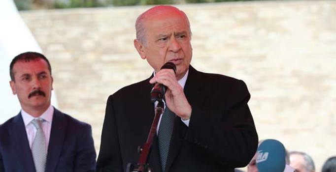 MHP lideri Bahçeli: Bizi korkutamazlar, yolumuzdan döndüremezler