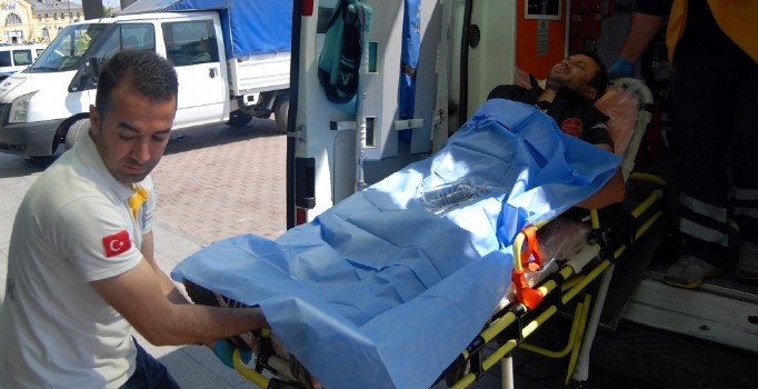 Kayseri'de pazarcıların sıra bekleme tartışması kanlı bitti