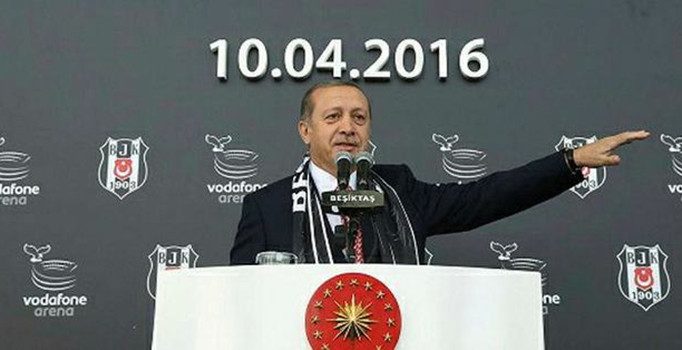 Cumhurbaşkanı Erdoğan, Beşiktaş'ı tebrik etti