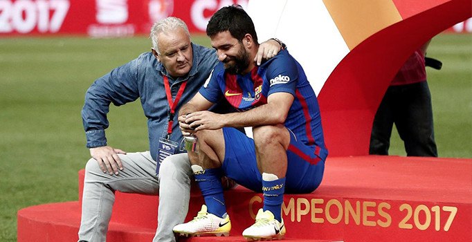 Arda Turan'ın bu fotoğrafı geceye damgasını vurdu