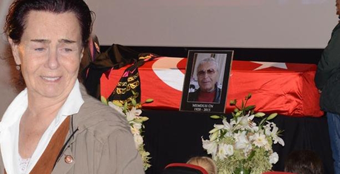 Fatma Girik 57 yıllık aşkı Memduh Ün’e böyle veda etti