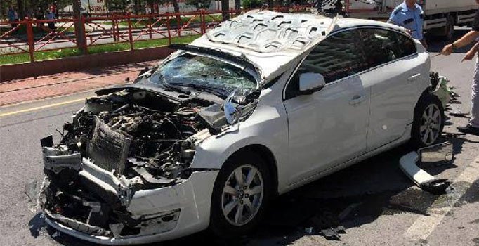 Halk otobüsü 5 araca çarptı: 1 ölü, 2 yaralı | Kayseri haberleri