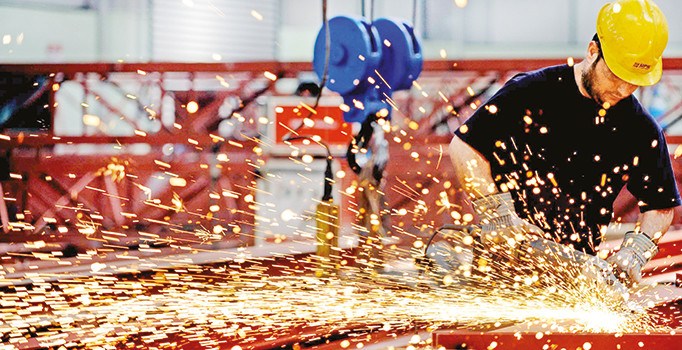 Sanayi üretiminde 20 ayın en hızlı artışı