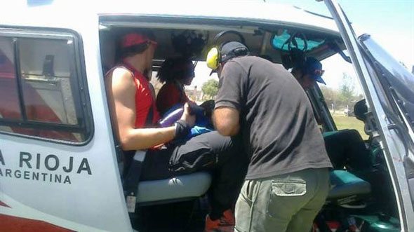 Helikopterler çarpışırken gözleri bağlıydı