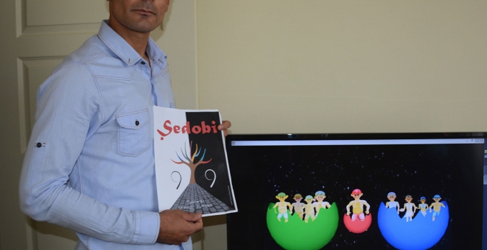 Ziraat mühendisi Hüseyin Alkan'ın çizgi film tutkusu