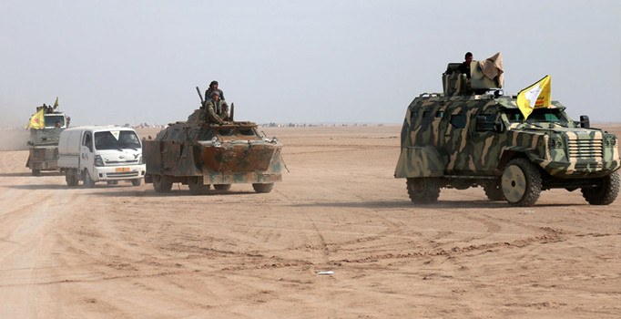 Son dakika haberleri... YPG, DAEŞ'in sözde başkenti Rakka'yı ele geçirdi