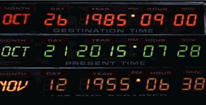 Geleceğe Dönüş filminin gelecek olarak gösterdiği güne geldik