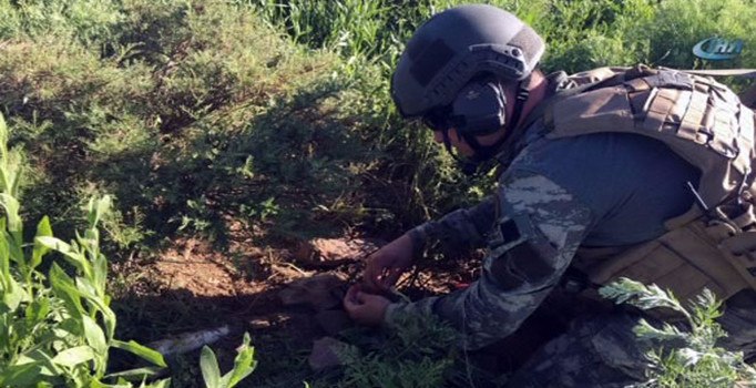 Hakkari'de hain tuzak köylülerin haber vermesi sonucu bozuldu