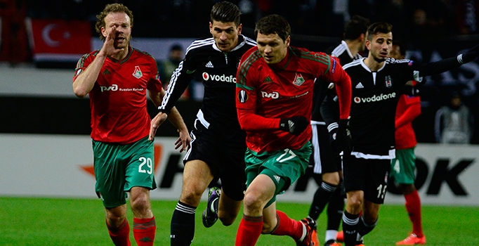 Beşiktaş Lokomotiv Moskova ile 1-1 berabere kaldı