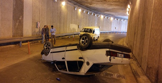 Bu araçtan burunları dahi kanamadan çıktılar | Gaziantep haberleri