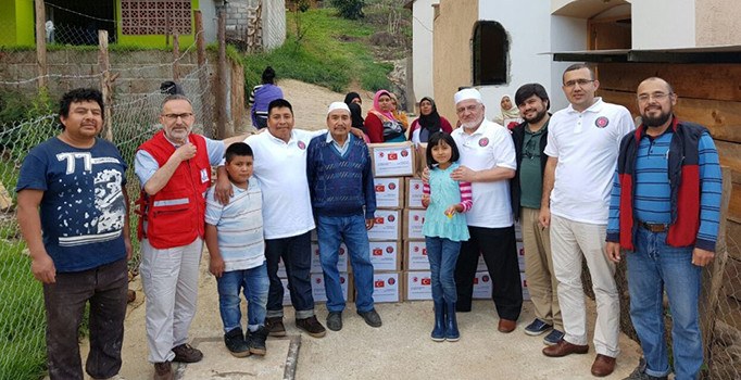 TİKA'dan Kızılderili Müslümanlara iftar