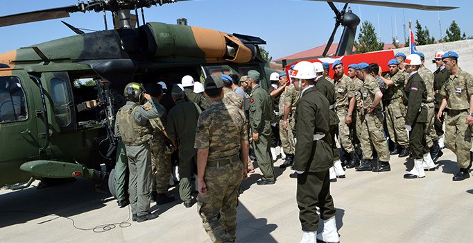 Şırnak şehidi Uzman Çavuş Tiftik, Ankara'da son yolculuğuna uğurlandı