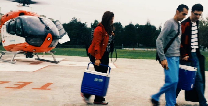 Sabaha karşı helikopterle ‘organ nakli’ operasyonu