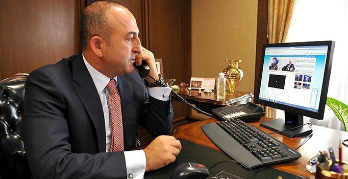 Çavuşoğlu, ABD'li mevkidaşı Tillerson ile telefonda görüştü