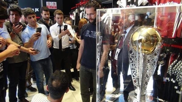 Beşiktaş'ın şampiyonluk kupası Edirne'de