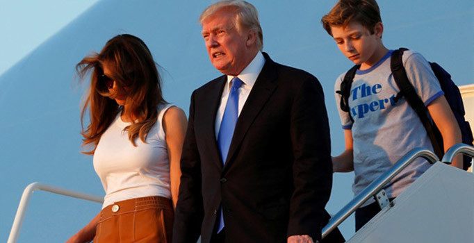 Melania Trump Beyaz Saray'a taşındı