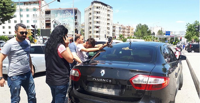 Plakası bulunmayan şüpheli araç polisi harekete geçirdi | Adıyaman haberleri