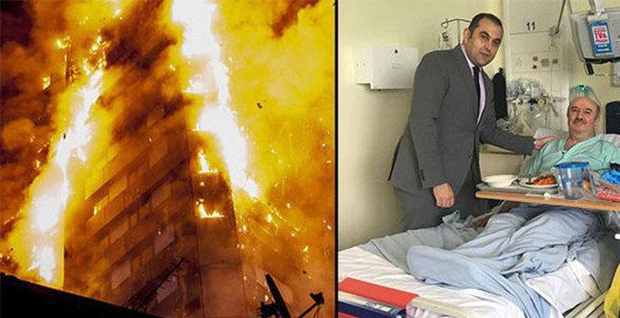 Londra'da yangın faciası...Sağ kurtulan Türk dehşet anlarını anlattı