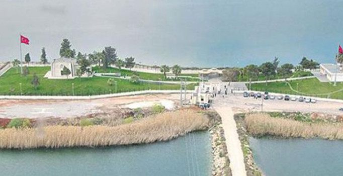 Süleyman Şah türbesinin eski yerine ABD ablukası