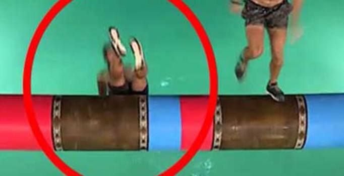 Survivor'da kaza! Serhat Akın çok kötü düştü