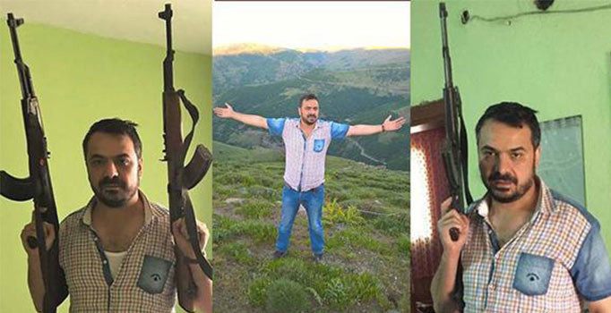 Dink cinayeti sanığı Erhan Tuncel elinde kalaşnikofla poz verdi