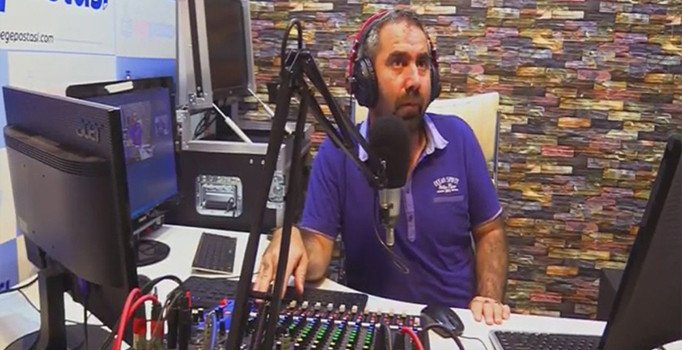 İzmir'de depreme canlı yayında yakalandı | İzmir haberleri