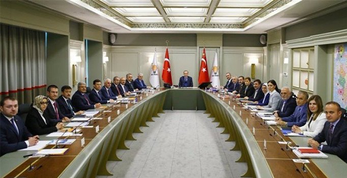 Cumhurbaşkanı Erdoğan MYK'yı topladı