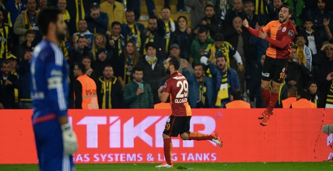 Fenerbahçe Kadıköy'de Galatasaray'la 1-1 berabere kaldı