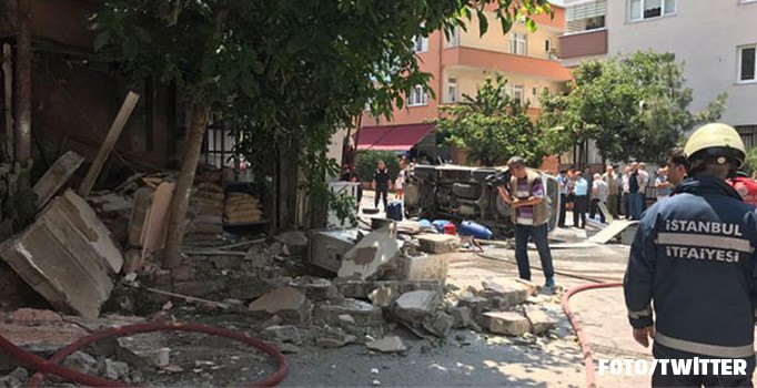 Maltepe'de bir işyerinde patlama | Son dakika haberleri