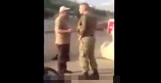 HDP'liler oruçlu askerlerin karşısında sigara içti