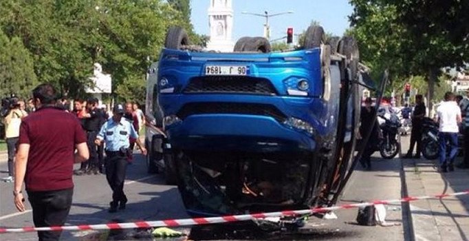 Ankara'da feci kaza: Yaralılar var