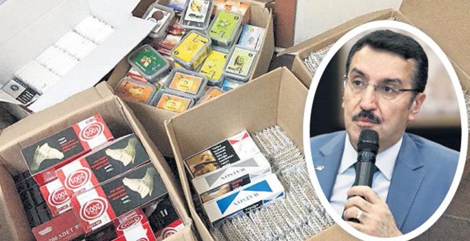 Bakan Tüfenkçi açıkladı: 4 günde 618 milyonluk liralık uyuşturucu yakalandı