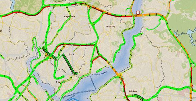 İstanbul boşalmıştı ama... Köprüler kilit