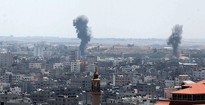 İsrail'den Gazze'ye saldırı