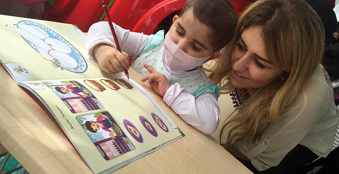 Lösemili çocuklar için oyun odası kurdular