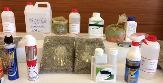 Gençleri 'zombi'ye dönüştüren zehir tacirlerinin imalathanesine operasyon