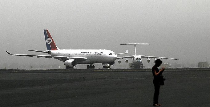 Yemen'in Seyun Havalimanı'nda tüm uçuşlar durdu