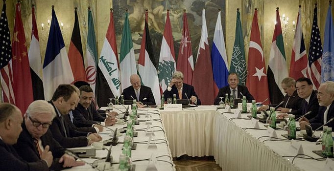 Viyana'da 17 ülkenin katıldığı Suriye toplantısı başladı