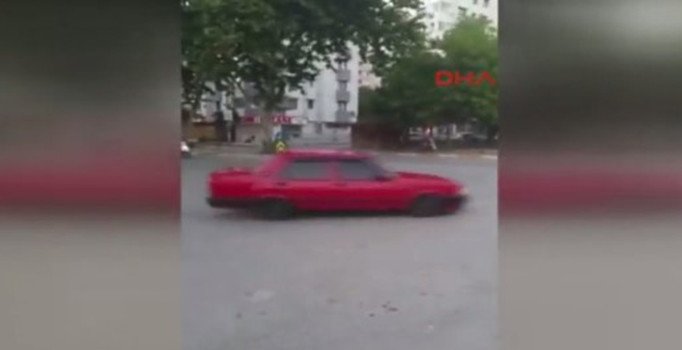 İstanbul'un göbeğinde magandalık