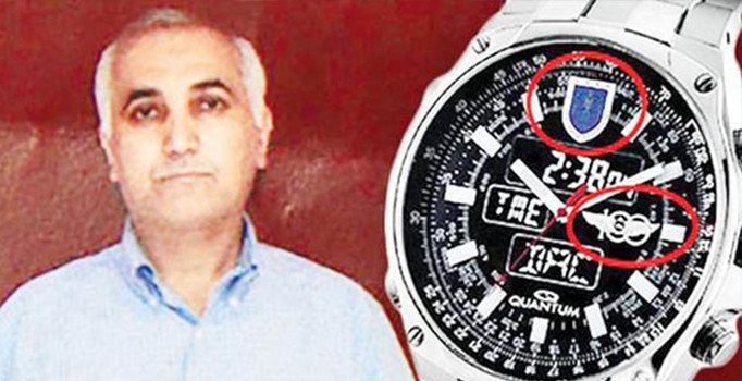 Adil Öksüz'ün sır saati: Kaç subayda bu saatten var?