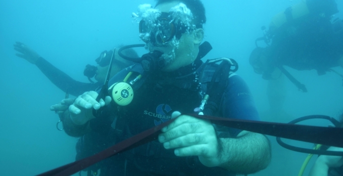 Türkiye'nin ilk sualtı müzesi Side'de açıldı