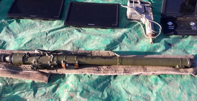 Terör örgütü PKK füzelerin üzerindeki numaraları silmiş