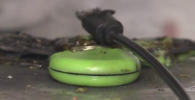 Stres çarkı elinde patladı