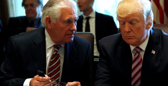 Beyaz Saray'da büyük kavga: Birbirine girdiler