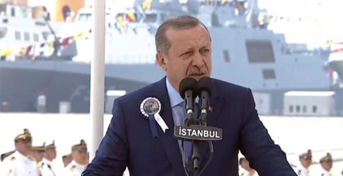 Cumhurbaşkanı Erdoğan törende açıkladı: Uçak gemisi yapacağız